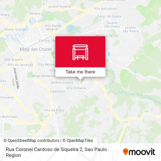 Rua Coronel Cardoso de Siqueira 2 map