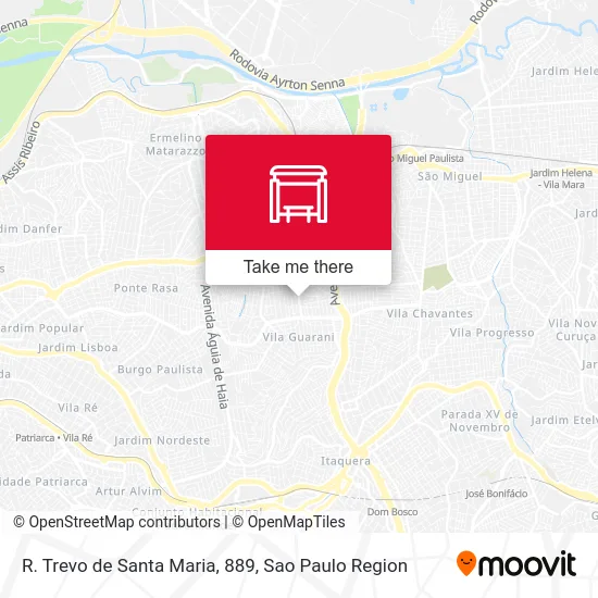 R. Trevo de Santa Maria, 889 map