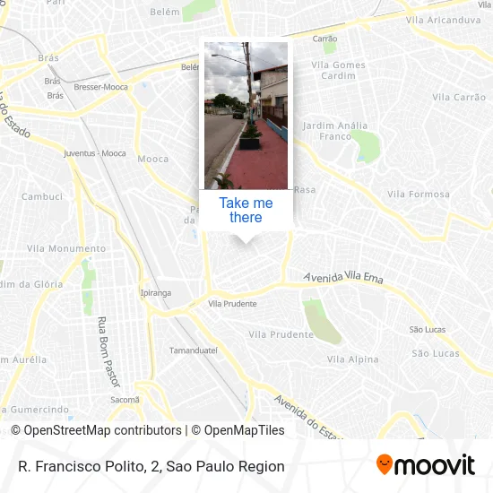 R. Francisco Polito, 2 map