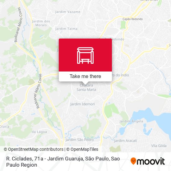 R. Ciclades, 71a - Jardim Guaruja, São Paulo map