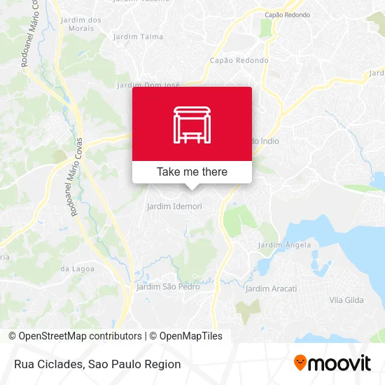 Rua Ciclades map