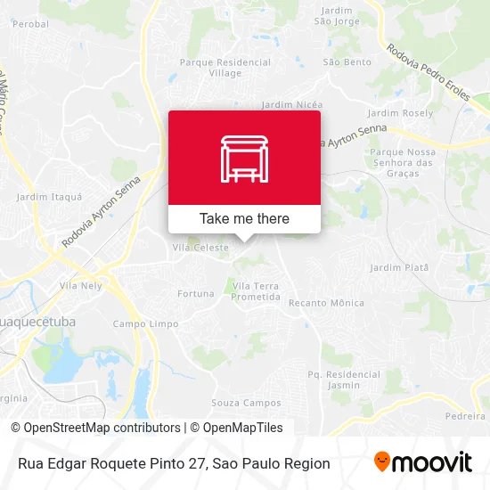 Rua Edgar Roquete Pinto 27 map
