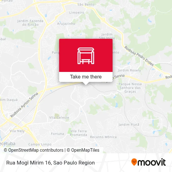 Rua Mogi Mirim 16 map