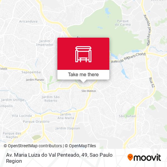 Av. Maria Luiza do Val Penteado, 49 map