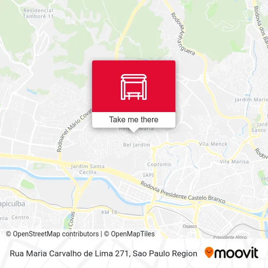 Rua Maria Carvalho de Lima 271 map