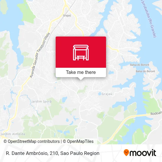 R. Dante Ambrósio, 210 map