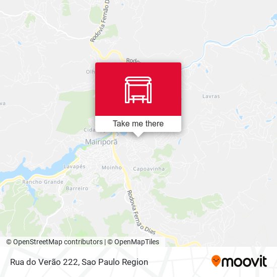 Rua do Verão 222 map