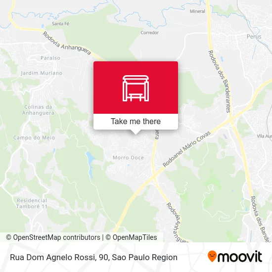 Rua Dom Agnelo Rossi, 90 map