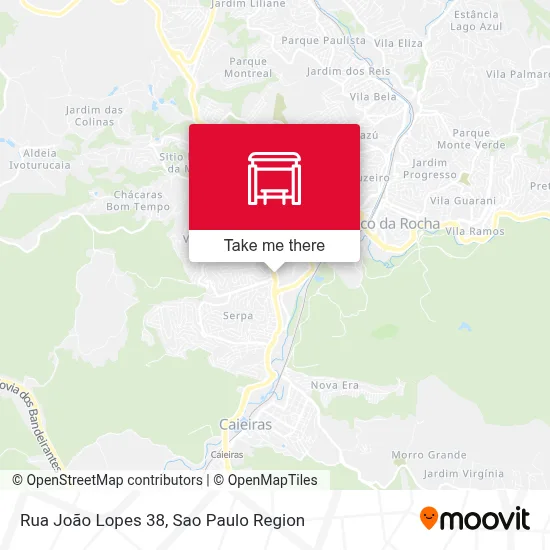Rua João Lopes 38 map