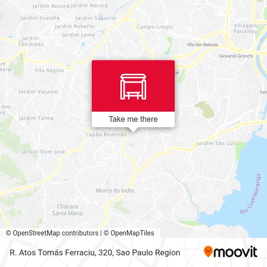 R. Atos Tomás Ferraciu, 320 map