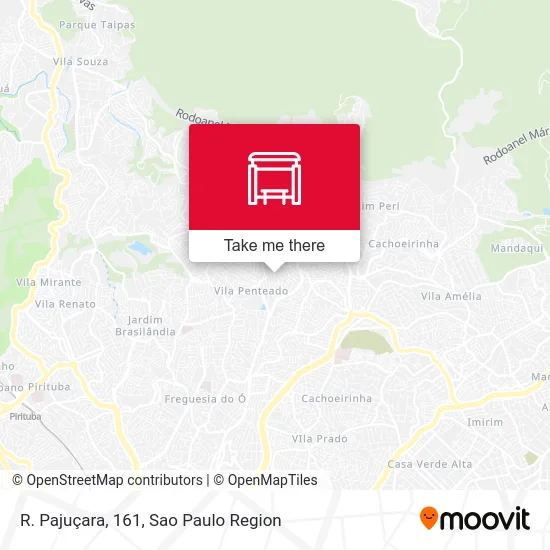 R. Pajuçara, 161 map