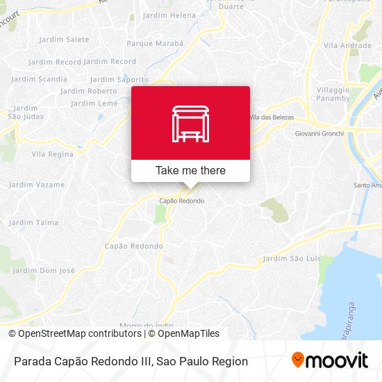Parada Capão Redondo III map