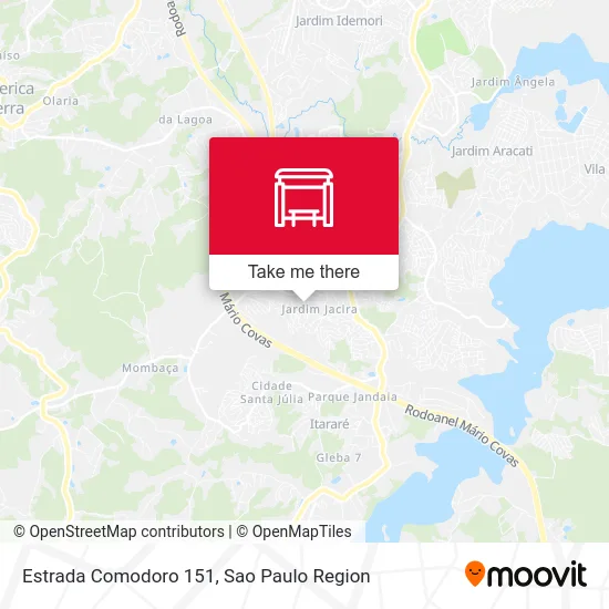 Estrada Comodoro 151 map