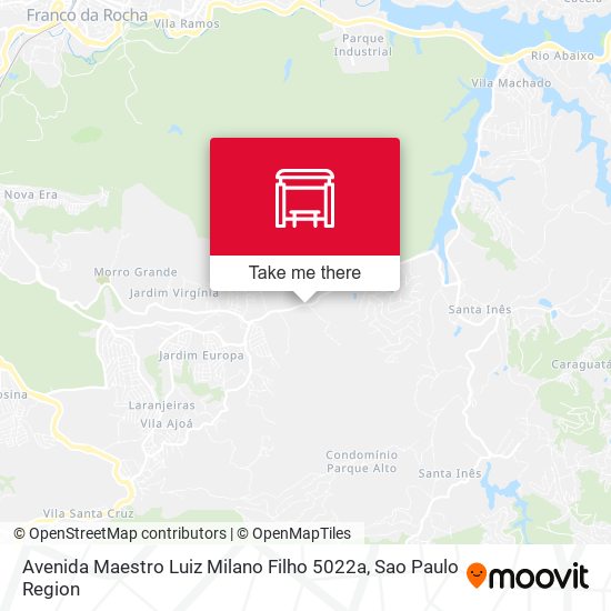 Avenida Maestro Luiz Milano Filho 5022a map