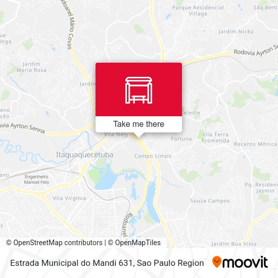 Estrada Municipal do Mandi 631 map