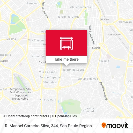 R. Manoel Carneiro Silva, 344 map