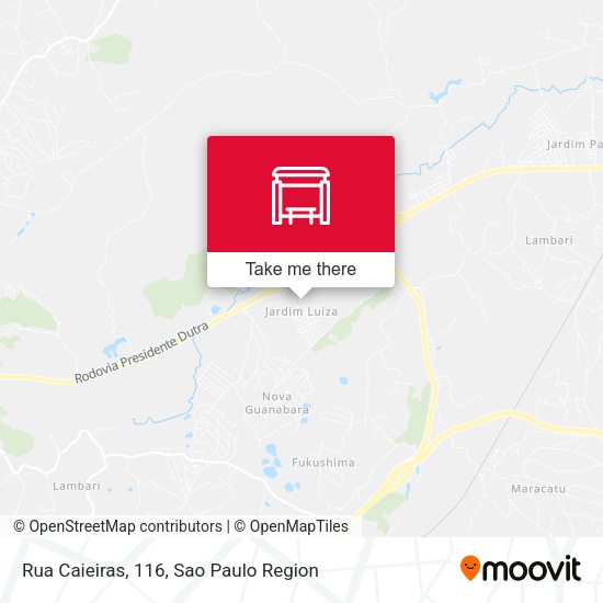 Rua Caieiras, 116 map