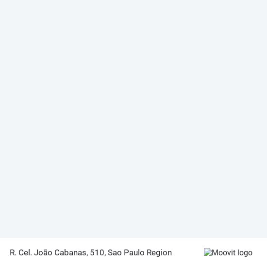 R. Cel. João Cabanas, 510 map
