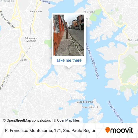 R. Francisco Montesuma, 171 map