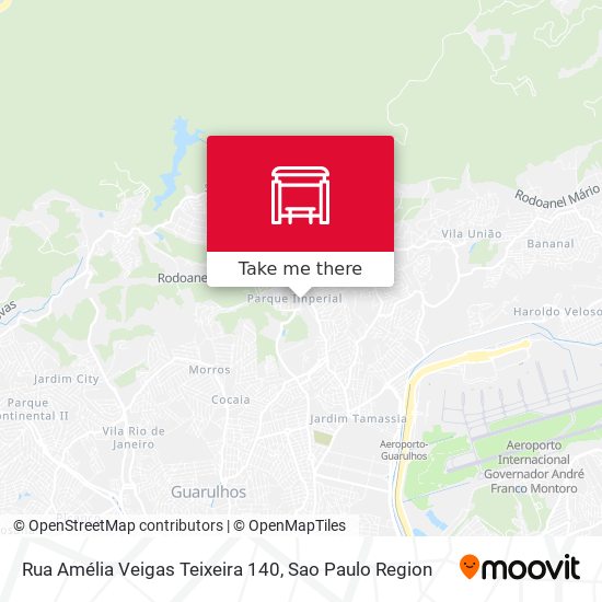 Rua Amélia Veigas Teixeira 140 map