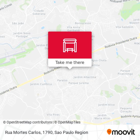 Rua Mortes Carlos, 1790 map