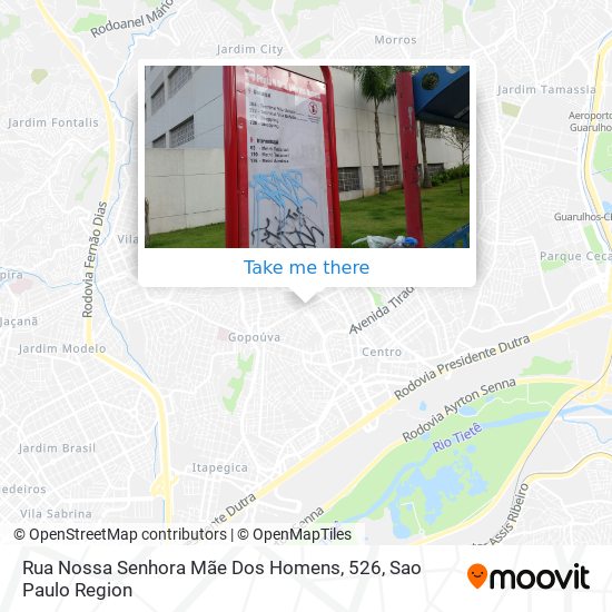 Rua Nossa Senhora Mãe Dos Homens, 526 map