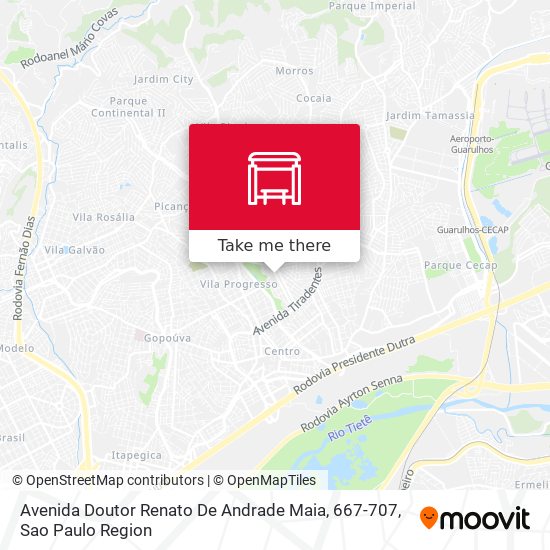 Avenida Doutor Renato De Andrade Maia, 667-707 map