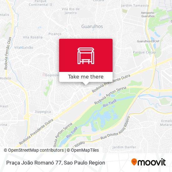 Praça João Romanó 77 map