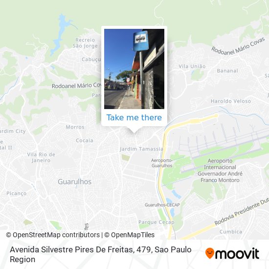 Avenida Silvestre Pires De Freitas, 479 map