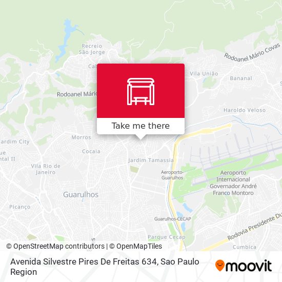 Mapa Avenida Silvestre Pires De Freitas 634