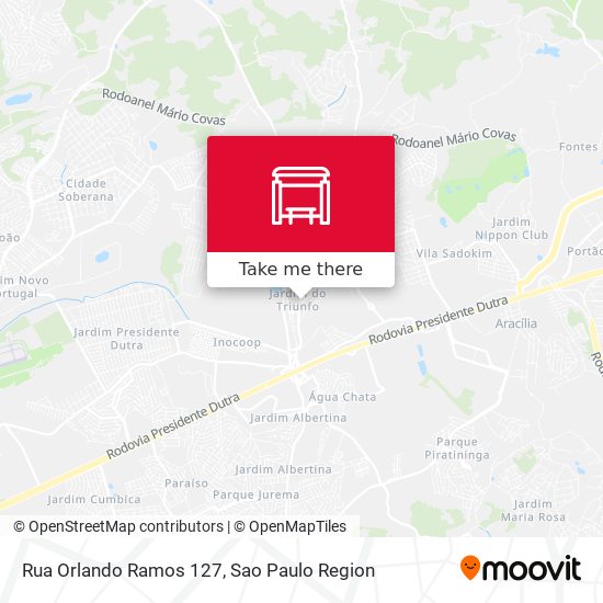 Rua Orlando Ramos 127 map