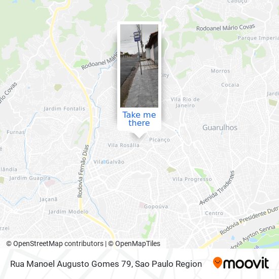 Rua Manoel Augusto Gomes 79 map