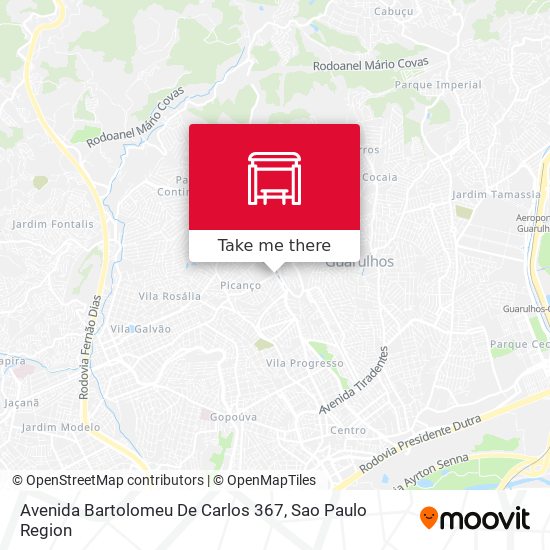 Avenida Bartolomeu De Carlos 367 map