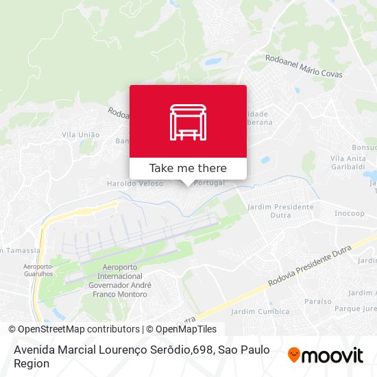 Avenida Marcial Lourenço Serôdio,698 map