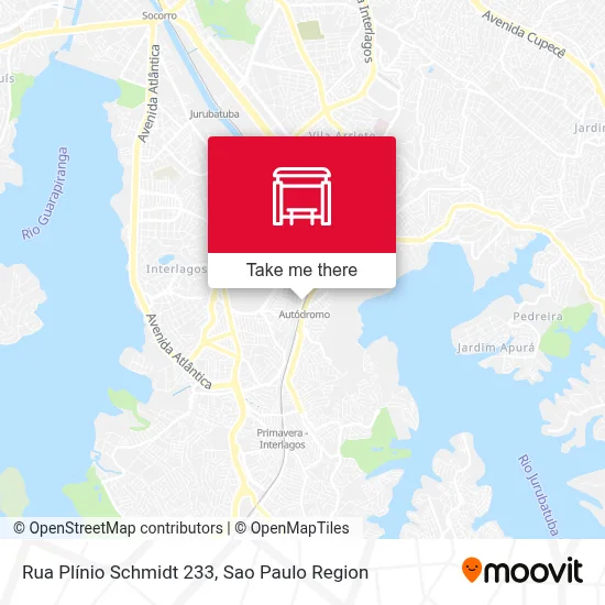 Rua Plínio Schmidt 233 map