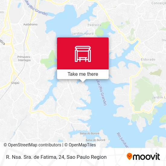 R. Nsa. Sra. de Fatima, 24 map