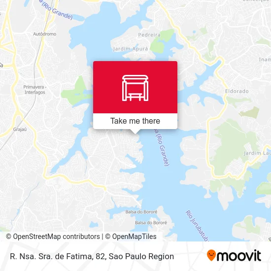 R. Nsa. Sra. de Fatima, 82 map
