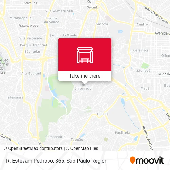 R. Estevam Pedroso, 366 map