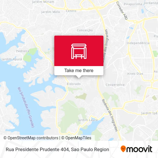 Rua Presidente Prudente 404 map