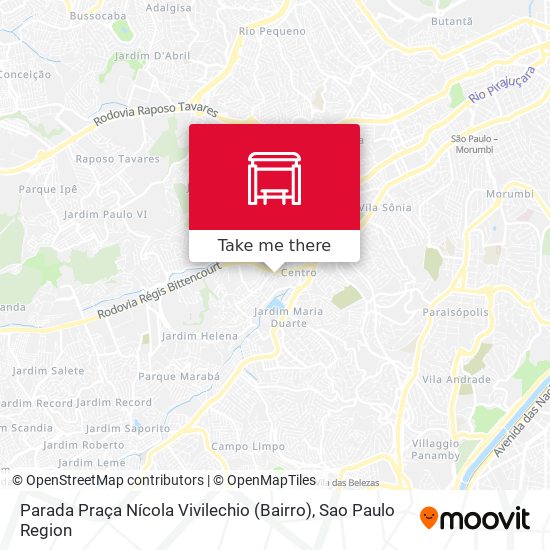 Parada Praça Nícola Vivilechio (Bairro) map