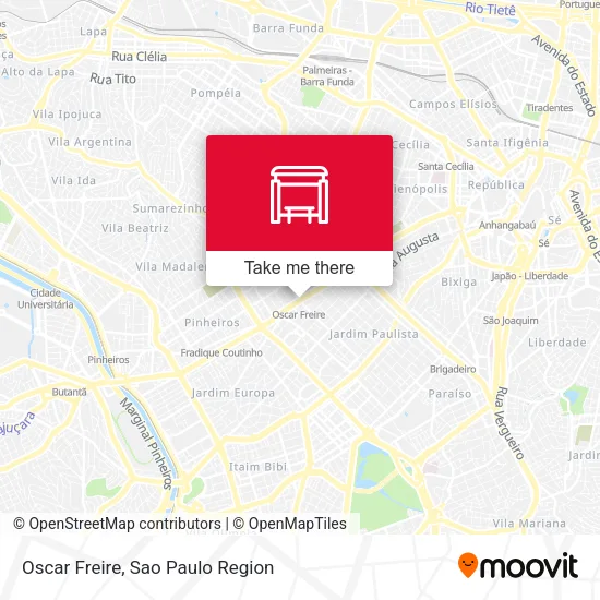Oscar Freire map