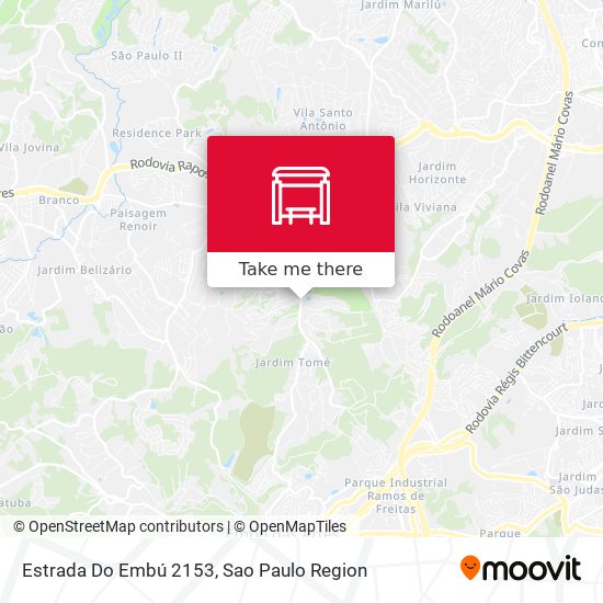 Estrada Do Embú 2153 map