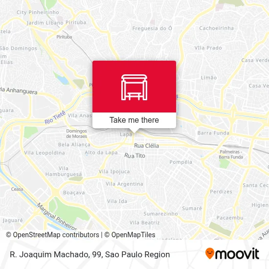 R. Joaquim Machado, 99 map