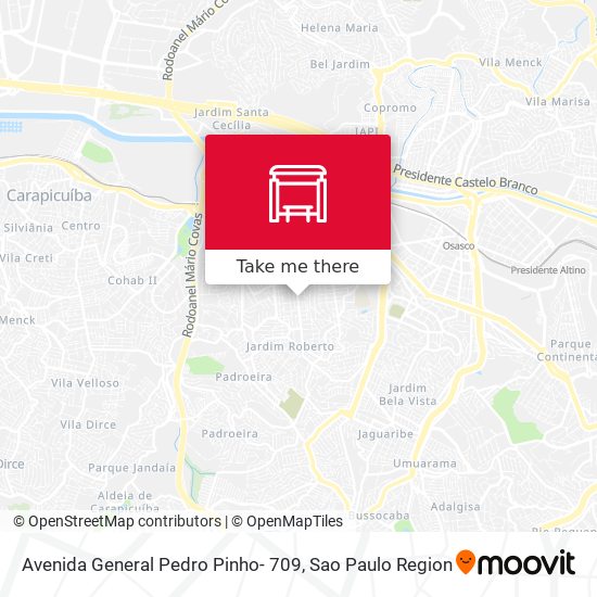Avenida General Pedro Pinho- 709 map