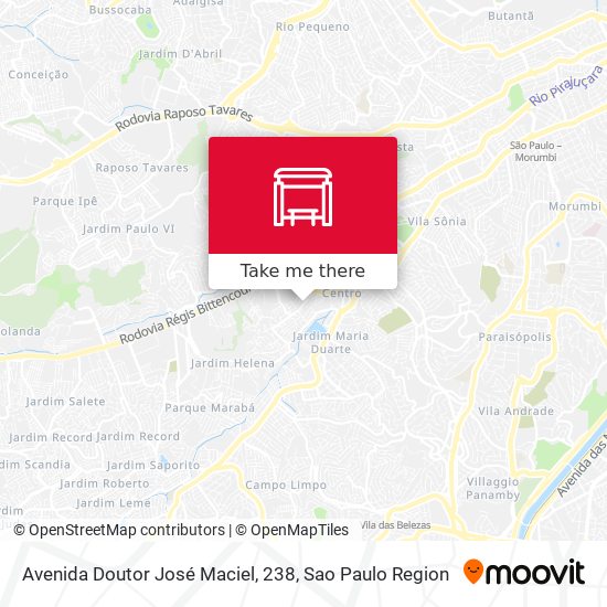 Avenida Doutor José Maciel, 238 map