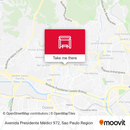 Avenida Presidente Médici 972 map