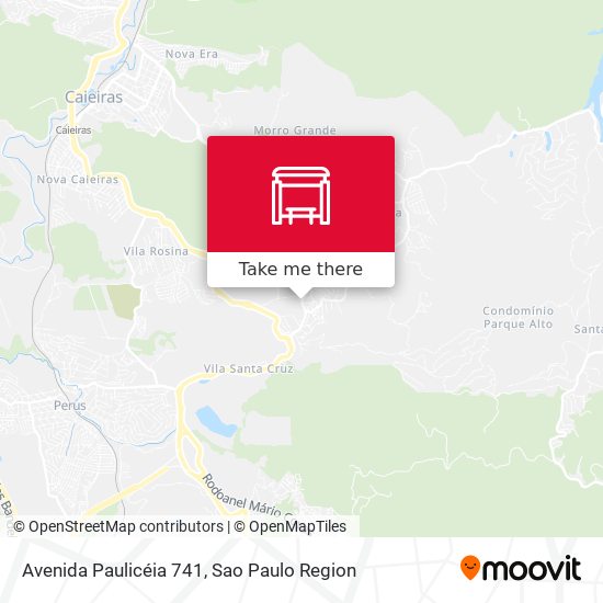 Avenida Paulicéia 741 map