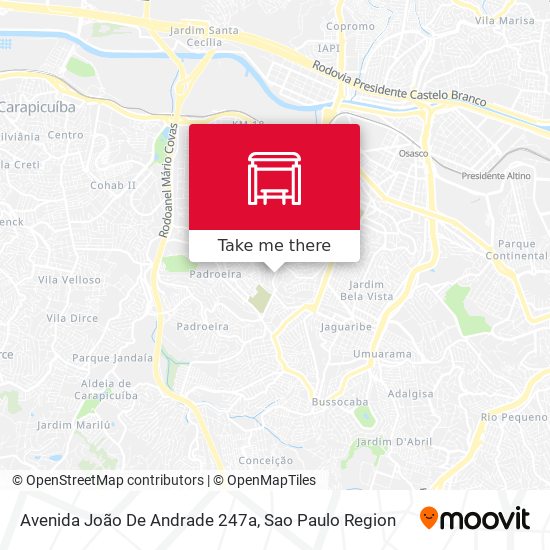 Avenida João De Andrade 247a map