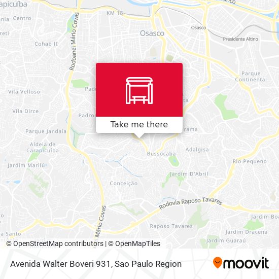 Avenida Walter Boveri 931 map