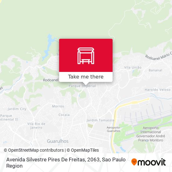 Mapa Avenida Silvestre Pires De Freitas, 2063